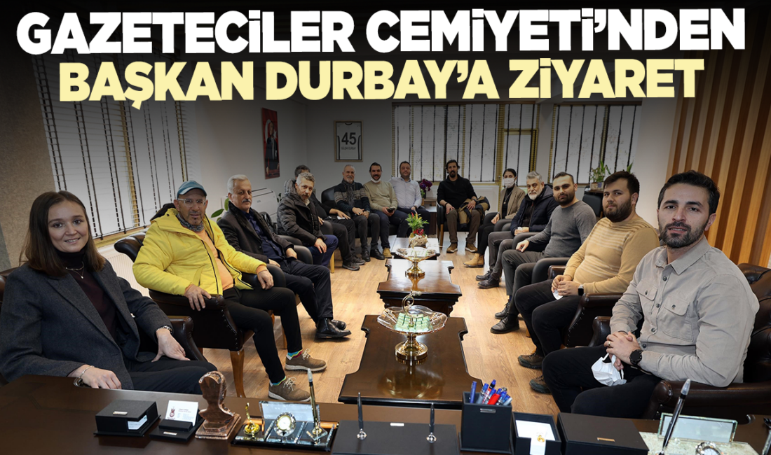 Manisa Gazeteciler Cemiyeti’nden Başkan Durbay’a ziyaret