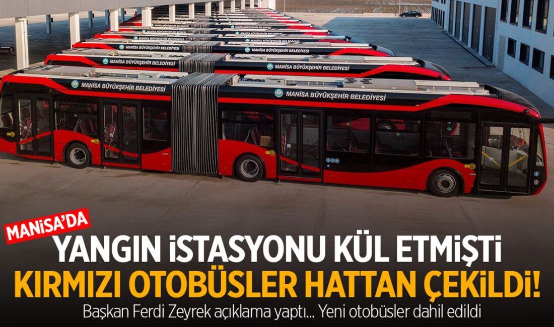 Manisa’da elektrikli otobüsler hattan çekildi!