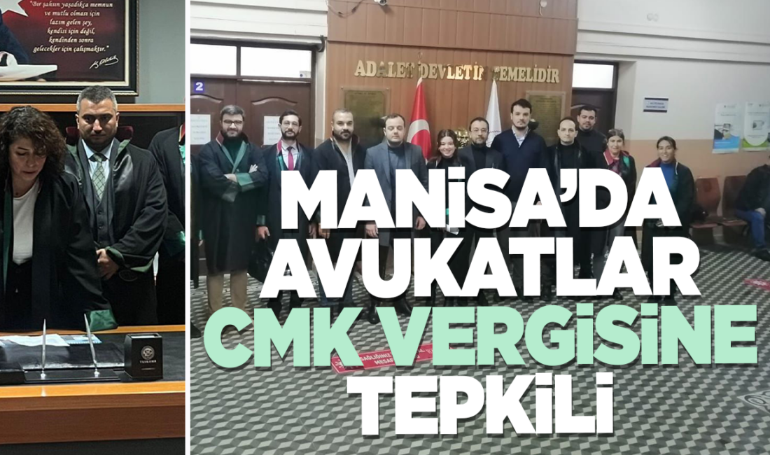 Manisalı avukatlardan CMK ücretlerinden alınan KDV’ye tepki!