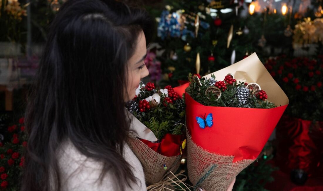 Şans ve bereket getirdiğine inanılıyor, demeti 350 liradan satılıyor! Yılbaşı simgesi Kokina ilgi çekiyor