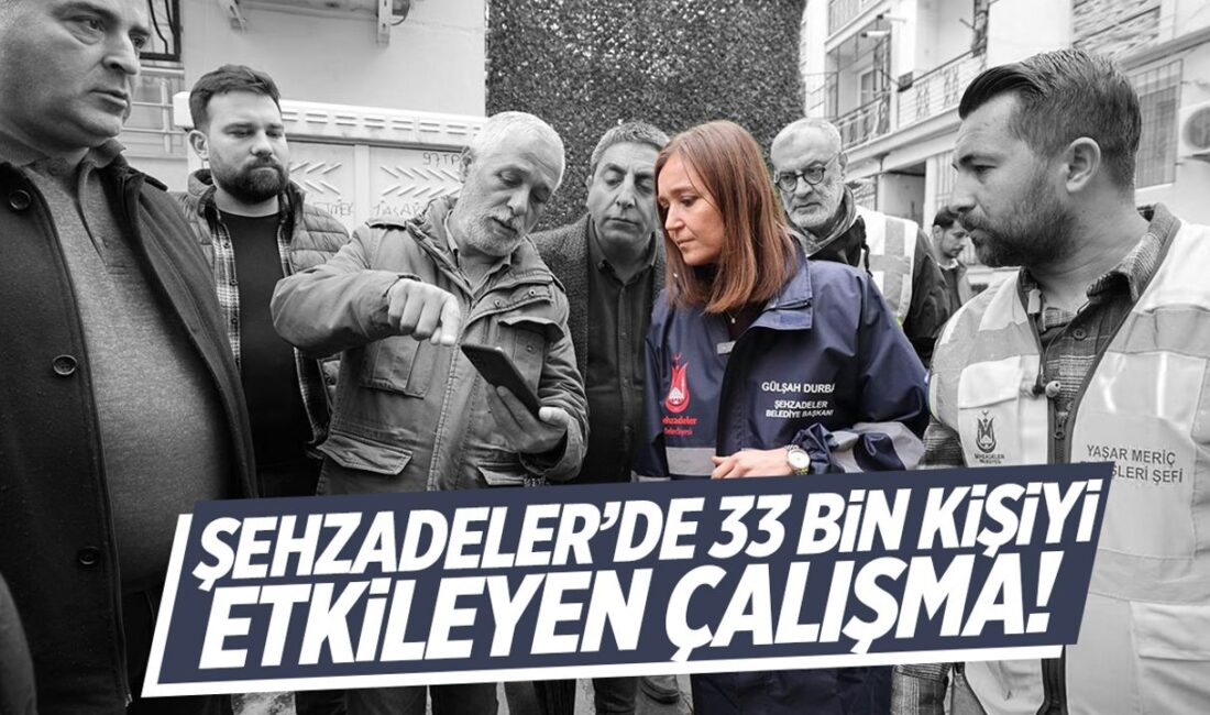 Şehzadeler’de 8 mahalle ve 33 bin kişiyi etkileyen çalışma