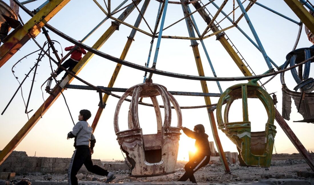 Suriyeli çocukların oyun alanı: “Harabeye dönen lunaparklar”