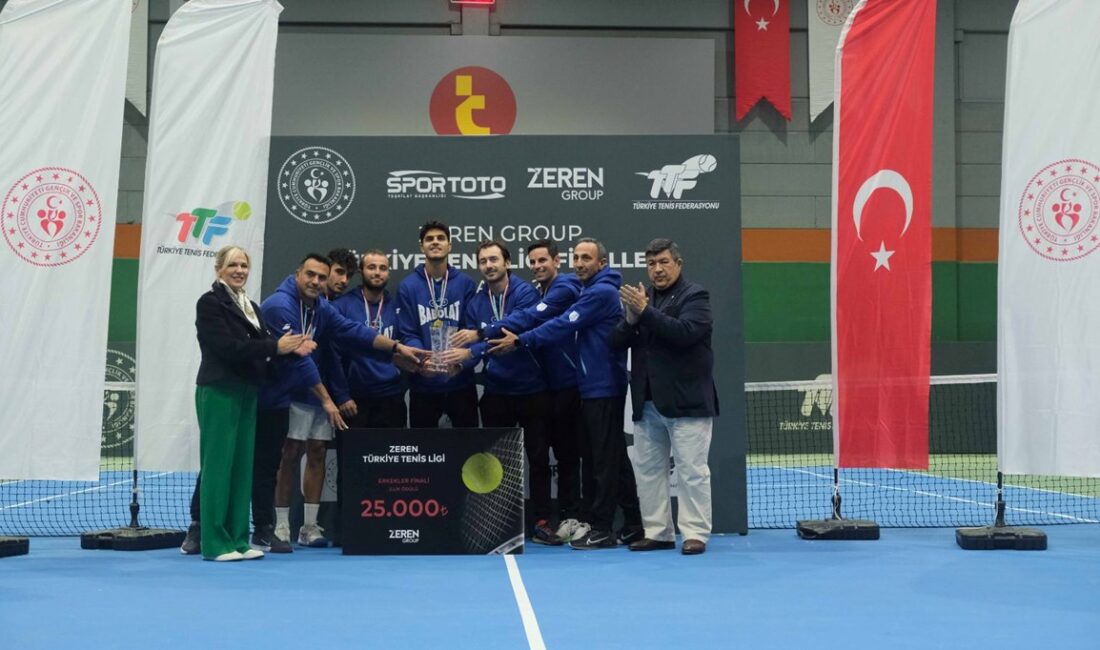 Türkiye Tenis Ligi’nde erkeklerde şampiyon TED Spor Kulübü oldu