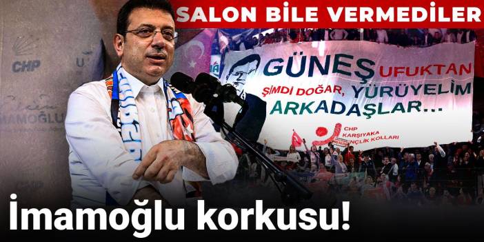 İmamoğlu: Engelleri Aşacak, Hodri Meydan!