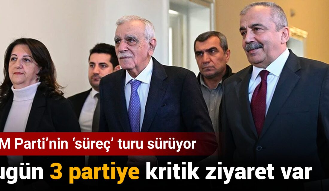 DEM Parti Heyeti Siyasi Temaslarına Devam Ediyor