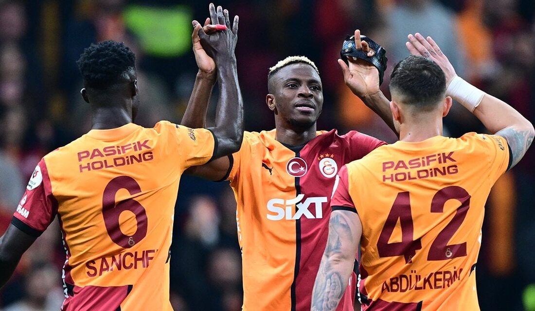 Osimhen’le Galatasaray 4-0’la Şahlandı!