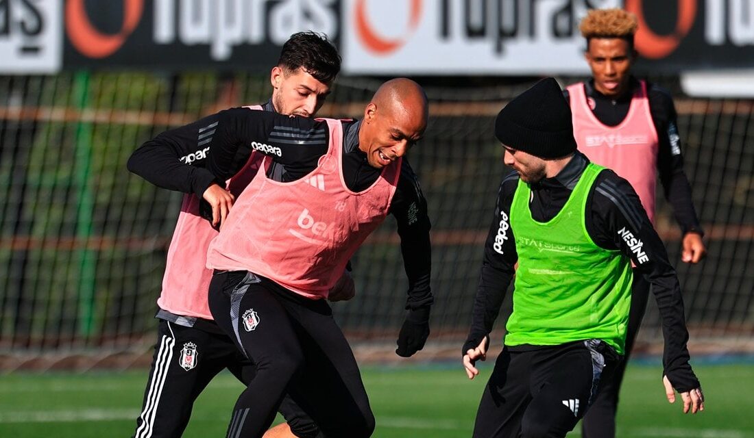 Beşiktaş, Galatasaray derbisi için çalışmalara başladı!