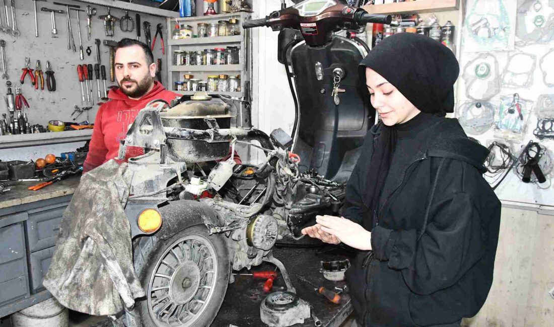 Melisa’nın Hayali: Motosiklet Tamircisi Olmak!