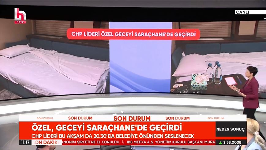 Özgür Özel, Ekrem İmamoğlu için Saraçhane’de